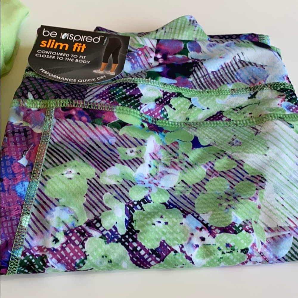 Slim fit Capri pant and performance wicking shirt